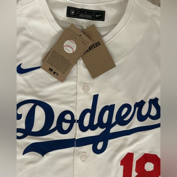Nike Authentic LA Los Angeles Dodgers Yoshinobu Yamamoto #18 Jersey - Picture 3 of 6